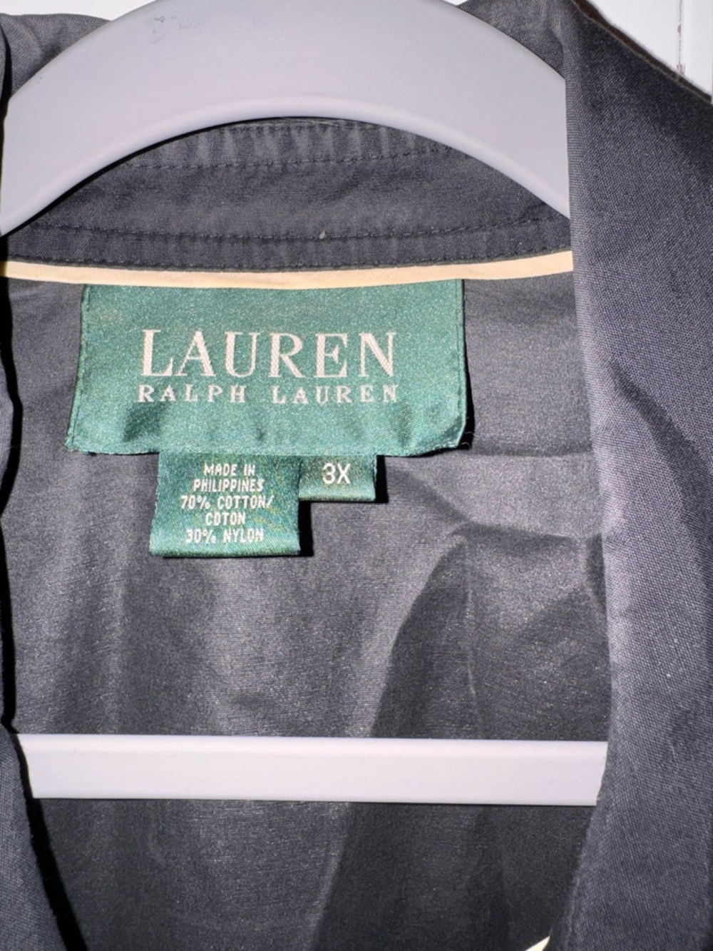 Lauren Ralph Lauren women’s Black Lightweight Field Jacket - Picture 2 of 3